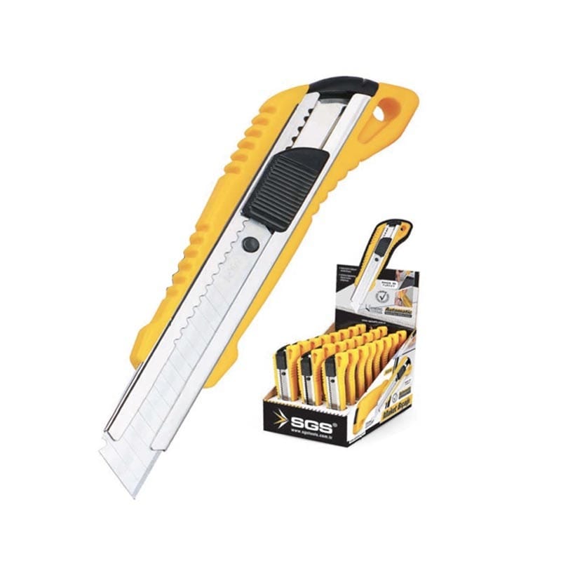 SGS Plastic Body Utility Knife - SGS156 | Supply Master | Accra, Ghana Multi Tools & Knives Buy Tools hardware Building materials