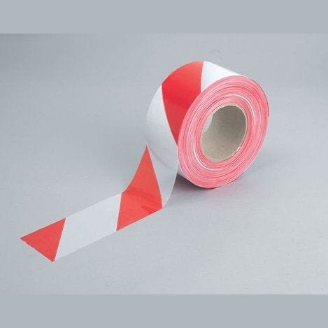 Red & White Warning Barricade Safety Tape - 75mm X 500m | Supply Master | Accra, Ghana Fire Safety Equipment Buy Tools hardware Building materials