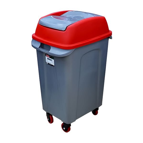 Dustbin 70L with Wheels Hippo - UP222W | Supply Master | Accra, Ghana Janitorial & Cleaning Buy Tools hardware Building materials