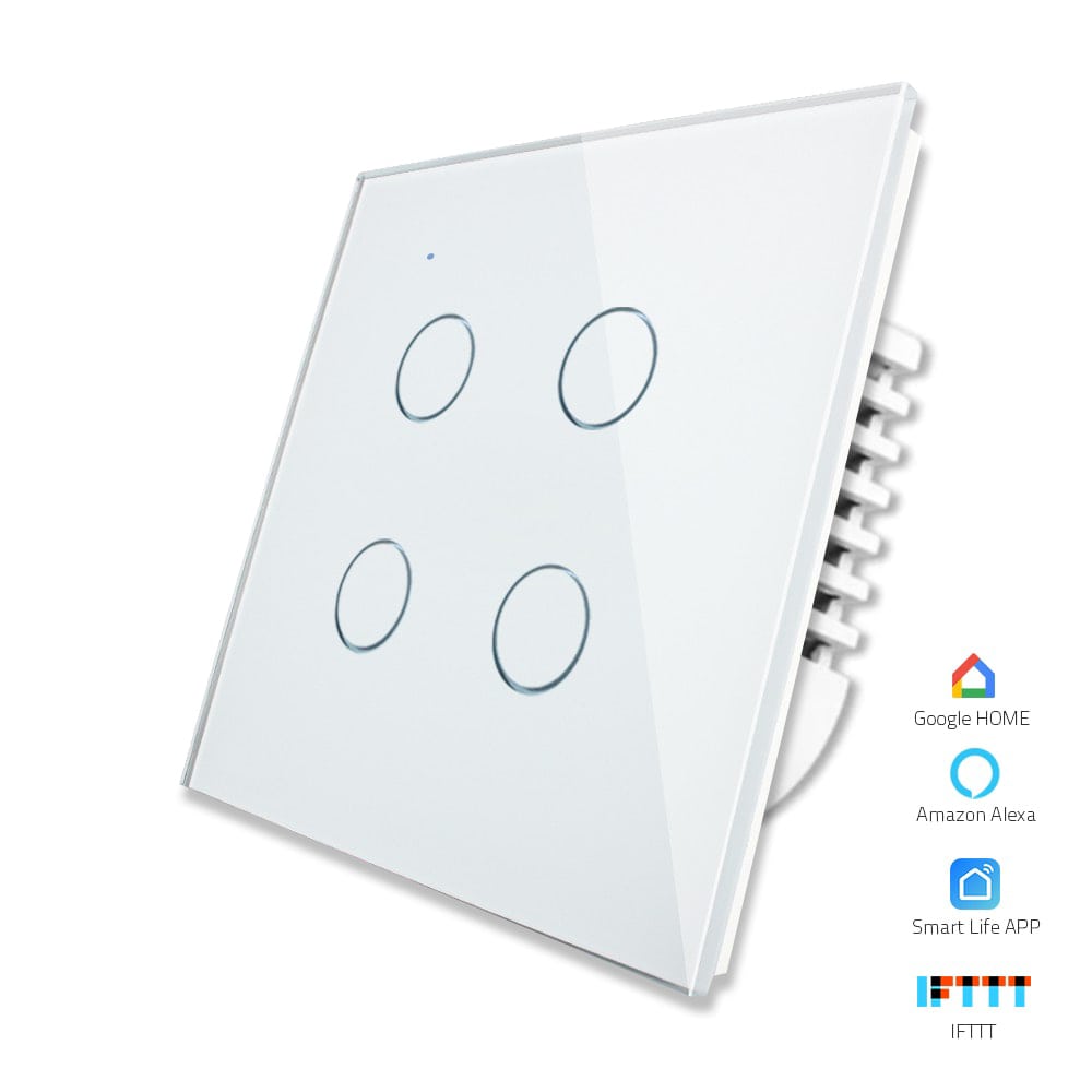 Smart Wi-Fi 3-Gang Light Switch | Supply Master | Accra, Ghana Switches & Sockets Buy Tools hardware Building materials