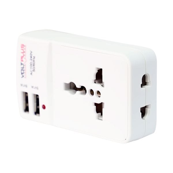 Voltplus Multi Adapter 13A with USB Slot - VP-AD13AU | Supply Master | Accra, Ghana Extension Cords & Accessories Buy Tools hardware Building materials