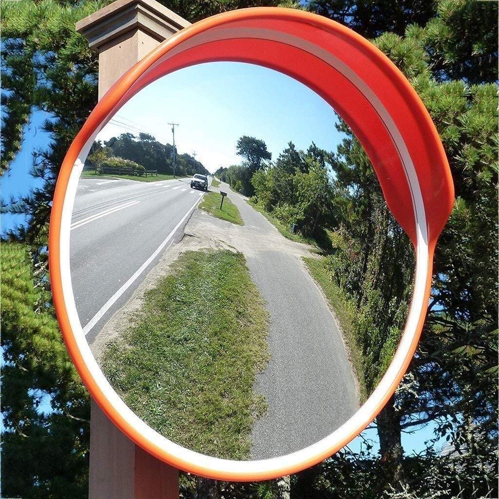 Convex Wide-Angle Safety Mirror - 60cm & 80cm