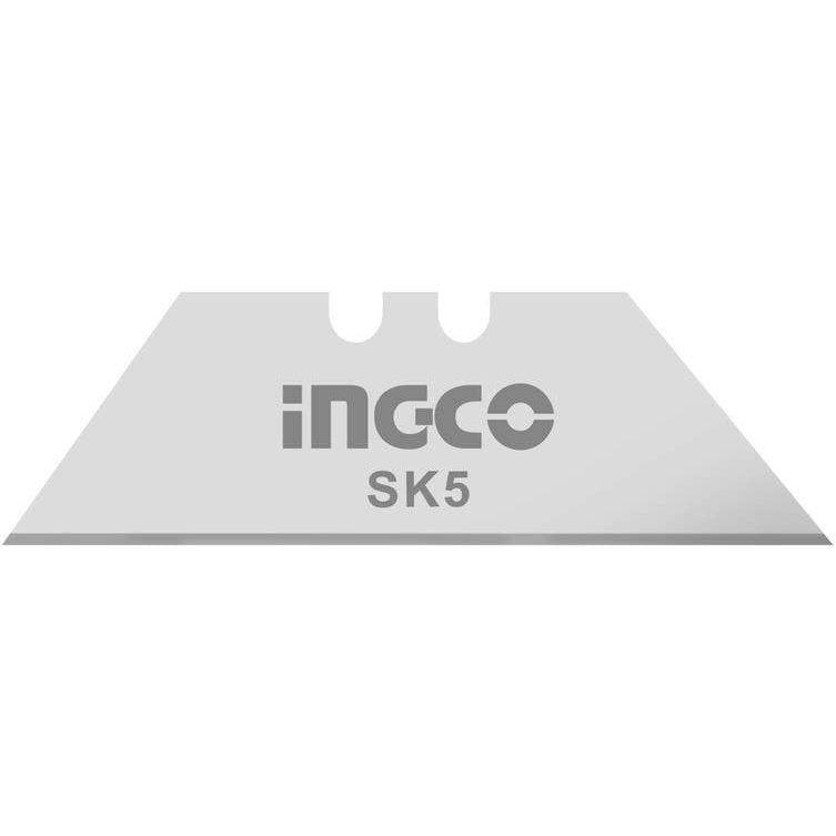Ingco 10 Pieces Utility Knife Blades Set - HUKB61001 supply-master