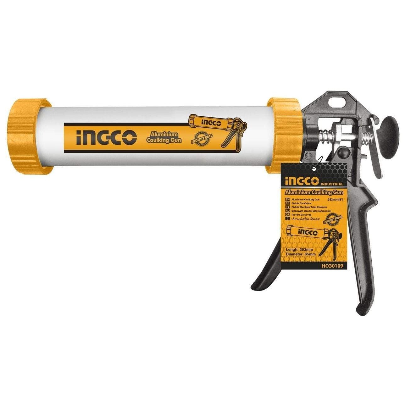 Ingco 9" Aluminium Caulking Gun - HCG0109