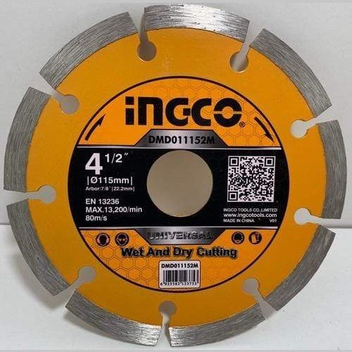Ingco Dry Diamond Disc - 7.5mm | Supply Master | Accra, Ghana Tools 115x22.2mm Building Steel Engineering Hardware tool