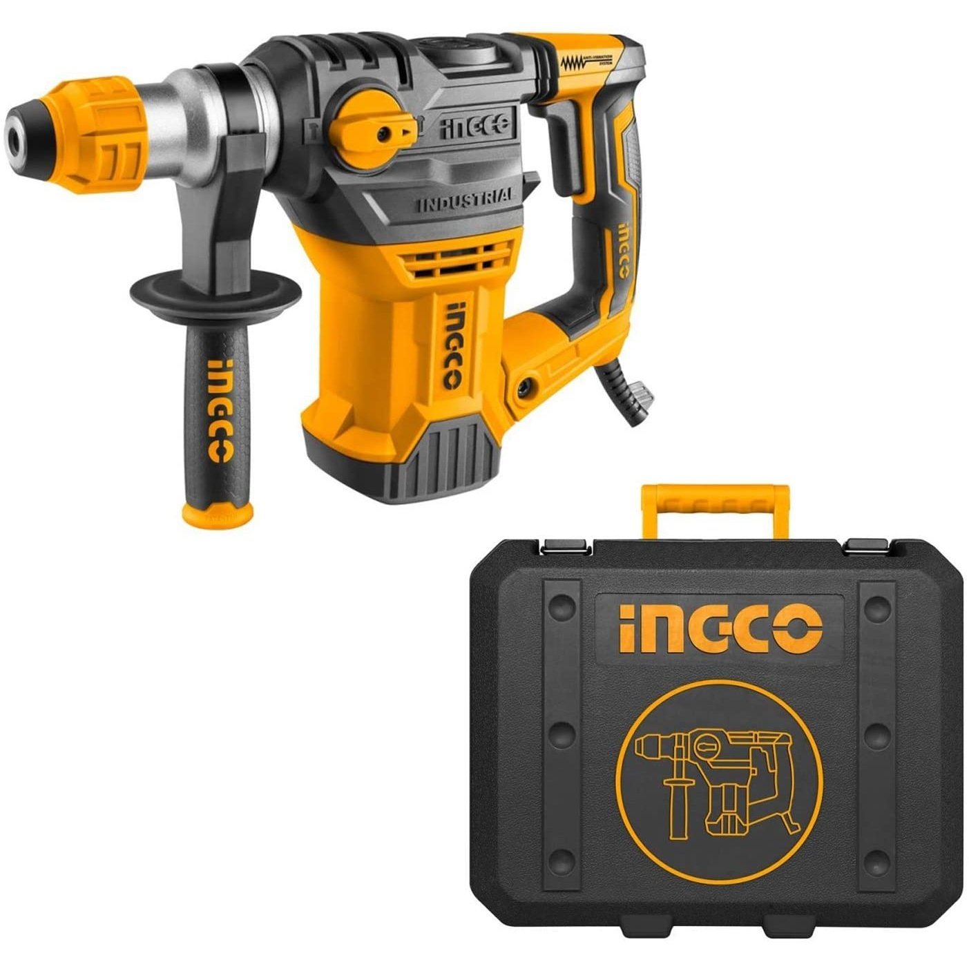 Ingco Heavy Duty Rotary Hammer Drill with SDS plus 1500W - RH150028 | Supply Master | Accra, Ghana Tools Building Steel Engineering Hardware tool
