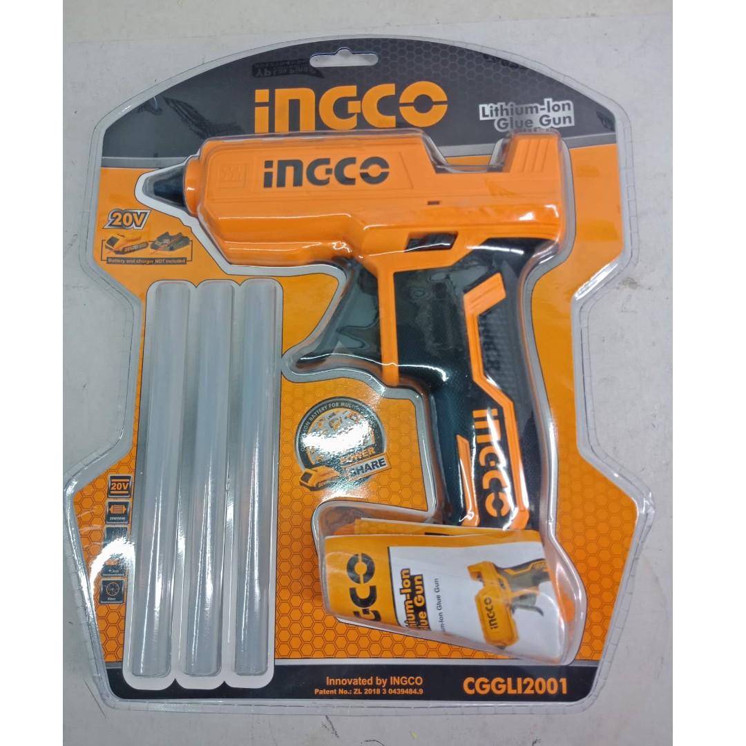 Ingco Lithium-Ion Glue Gun 20V - CGGLI2001 | Supply Master | Accra, Ghana Tools Building Steel Engineering Hardware tool