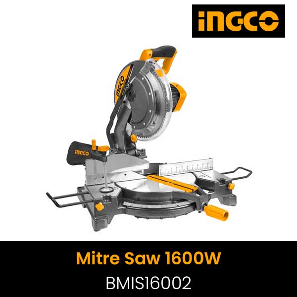 Ingco Mitre Saw 1600W 12" - BMIS16002 | Supply Master | Accra, Ghana Tools Building Steel Engineering Hardware tool