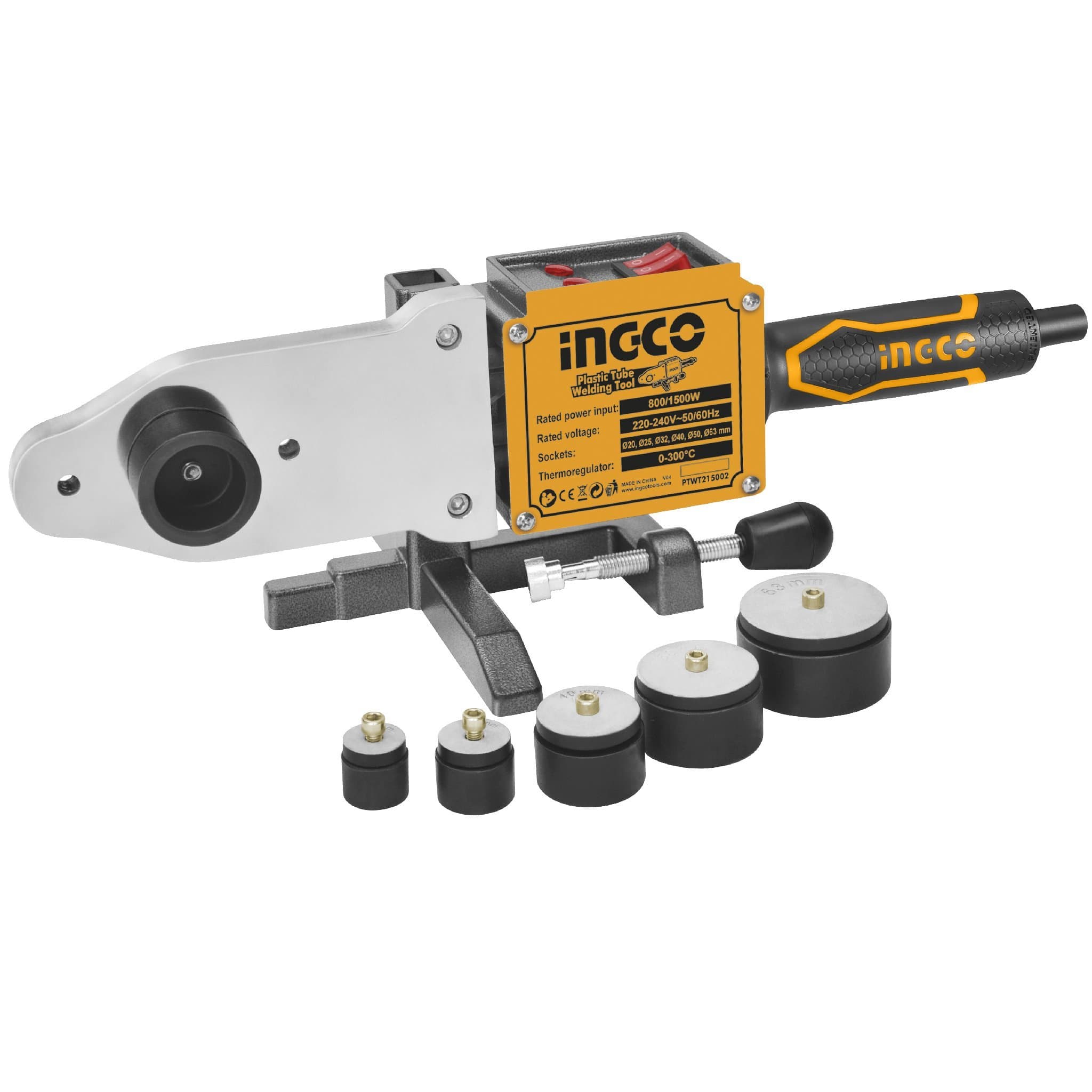 Ingco PPR - Plastic Tube Welding Tool - PTWT215002 | Supply Master | Accra, Ghana Tools Building Steel Engineering Hardware tool