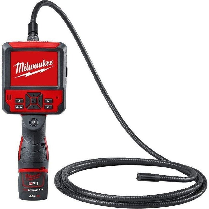 Milwaukee M12™ Cordless Digital Inspection Camera 12V - M12 IC AV3-201C | Supply Master | Accra, Ghana Tools Building Steel Engineering Hardware tool
