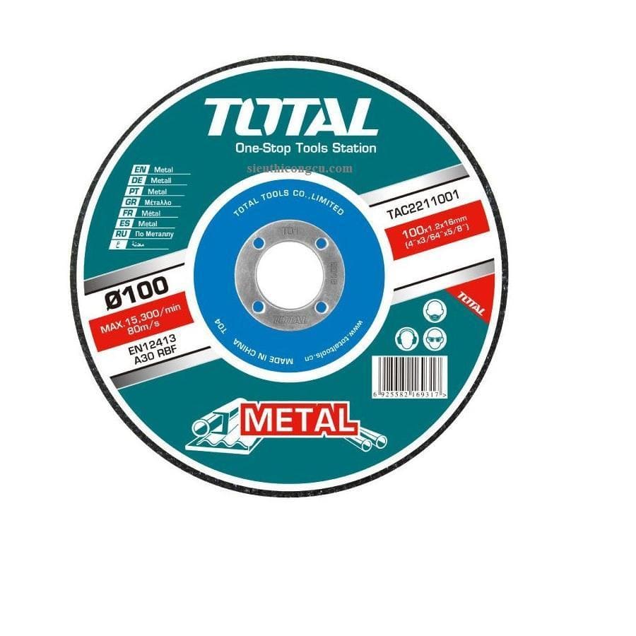 Total Abrasive Metal Cutting Disc 16" - TAC2214051 | Supply Master | Accra, Ghana Tools Building Steel Engineering Hardware tool
