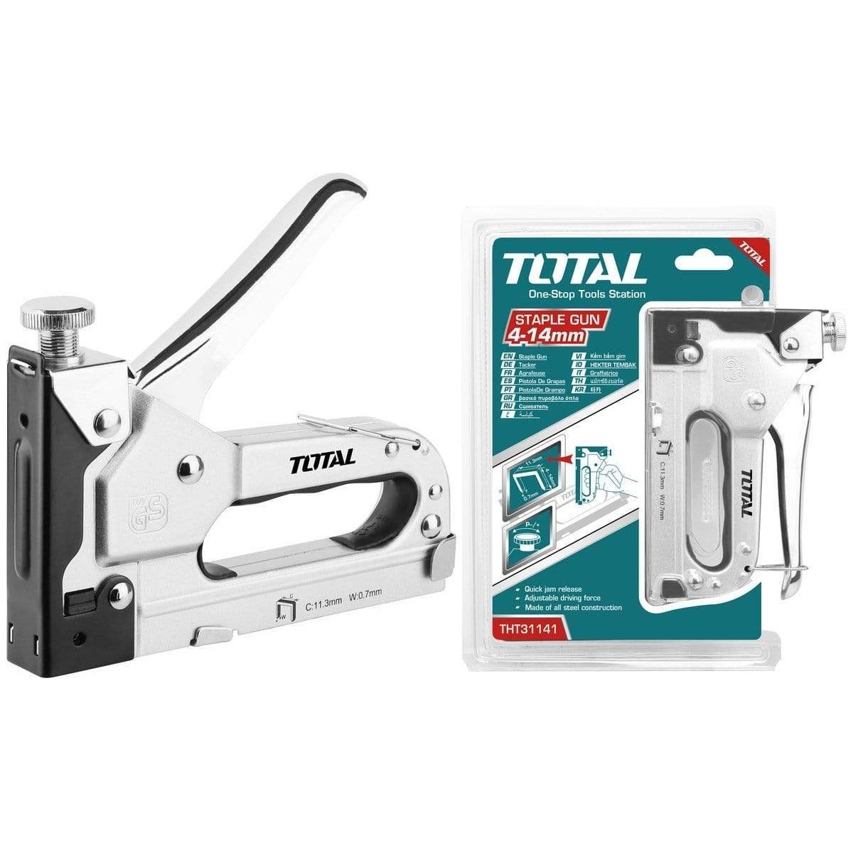 Total Staple Gun 4 - 14mm - THT31141 | Supply Master | Accra, Ghana Tools Building Steel Engineering Hardware tool