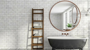 Shower Caddy & Mirror