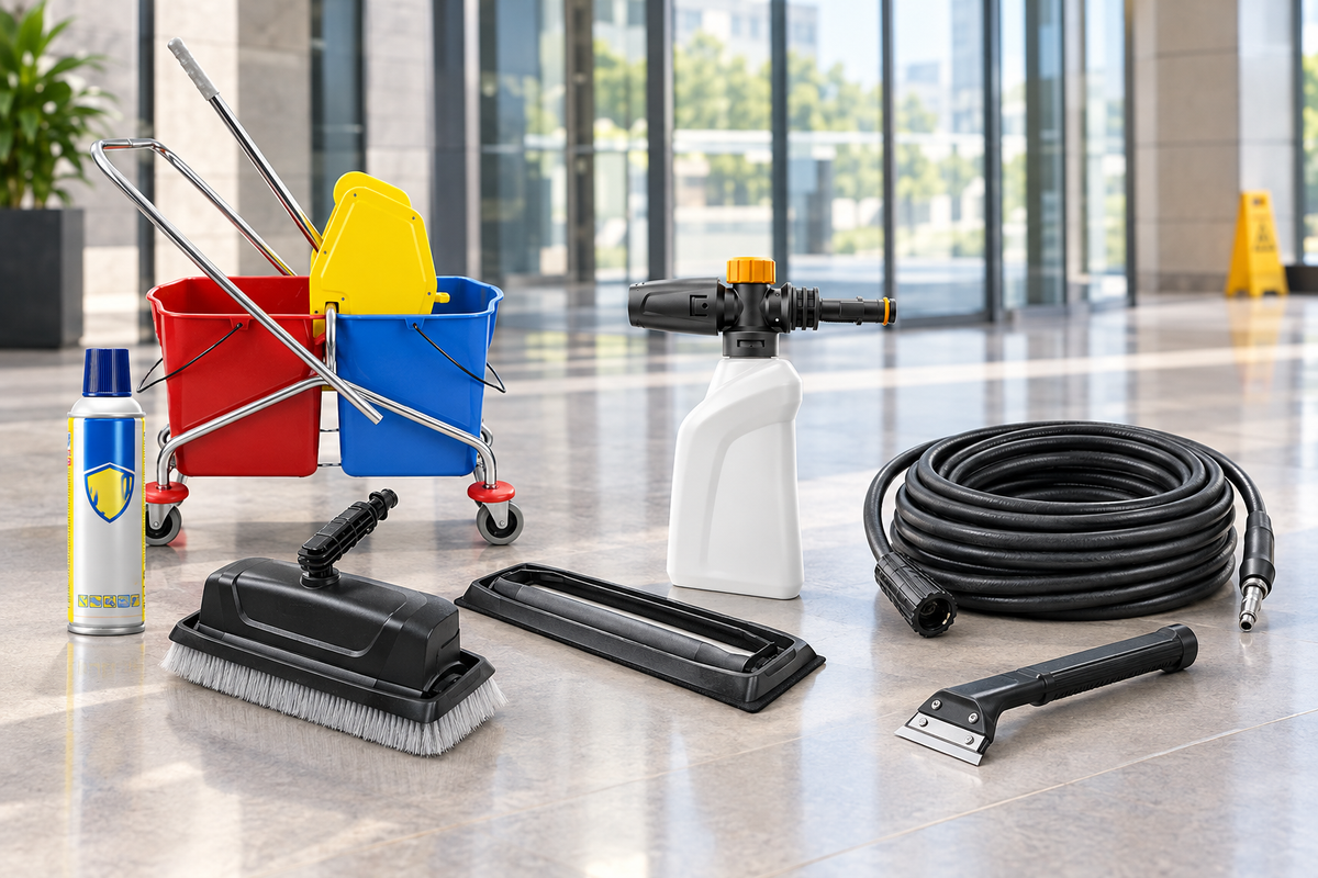 Cleaning Equipment Accessories and Supplies editorial collection image