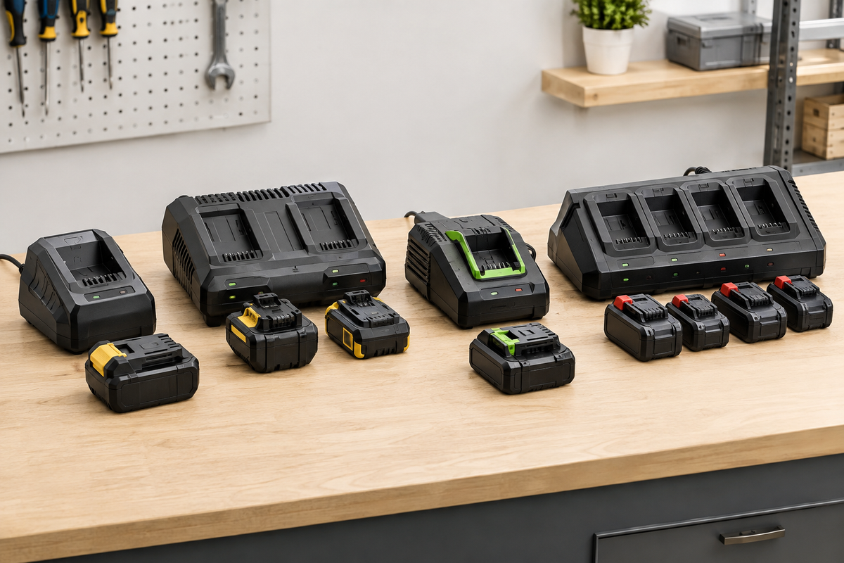 Cordless Tool Battery Charger