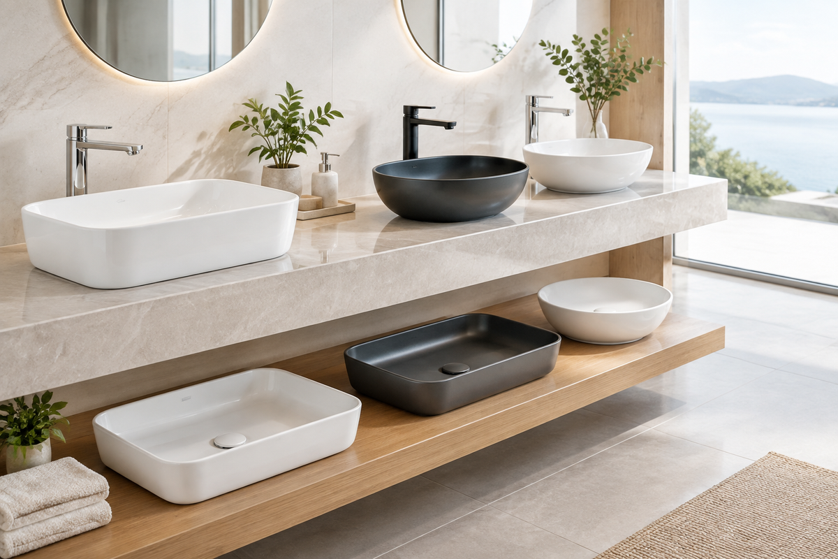 Countertop and Vessel Basins collection image