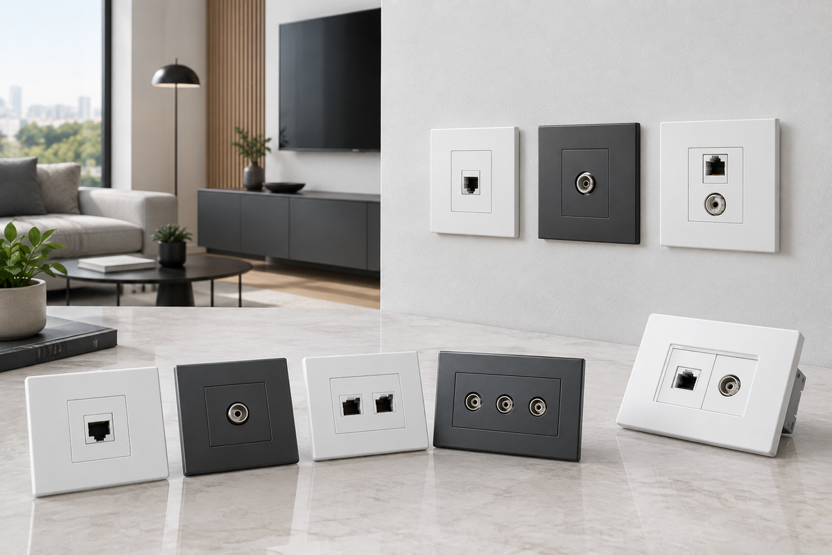 Data Telephone and TV Outlets collection image