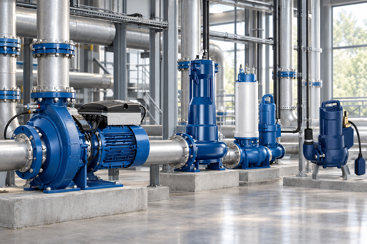 KSB Industrial Pumps editorial collection image