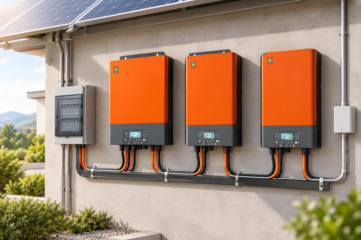 Phocos Solar Inverters editorial collection image
