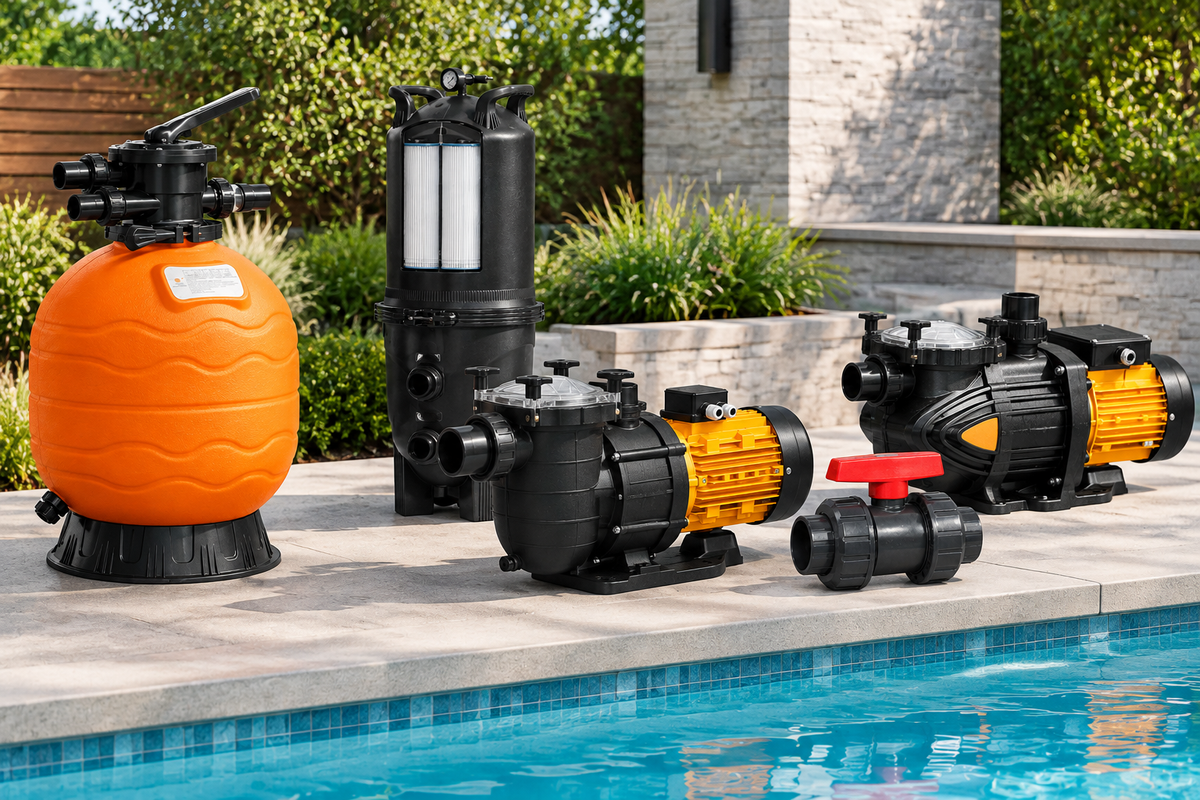 Pool and Circulation Pumps editorial collection image