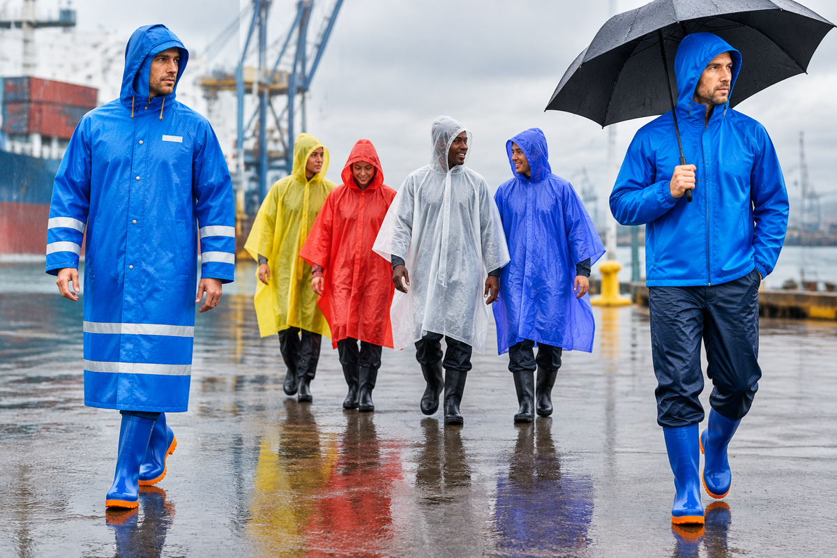 Rainwear and Wet-Weather PPE editorial collection image