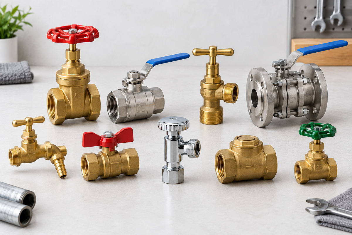 Valves and Stopcocks wide collection image