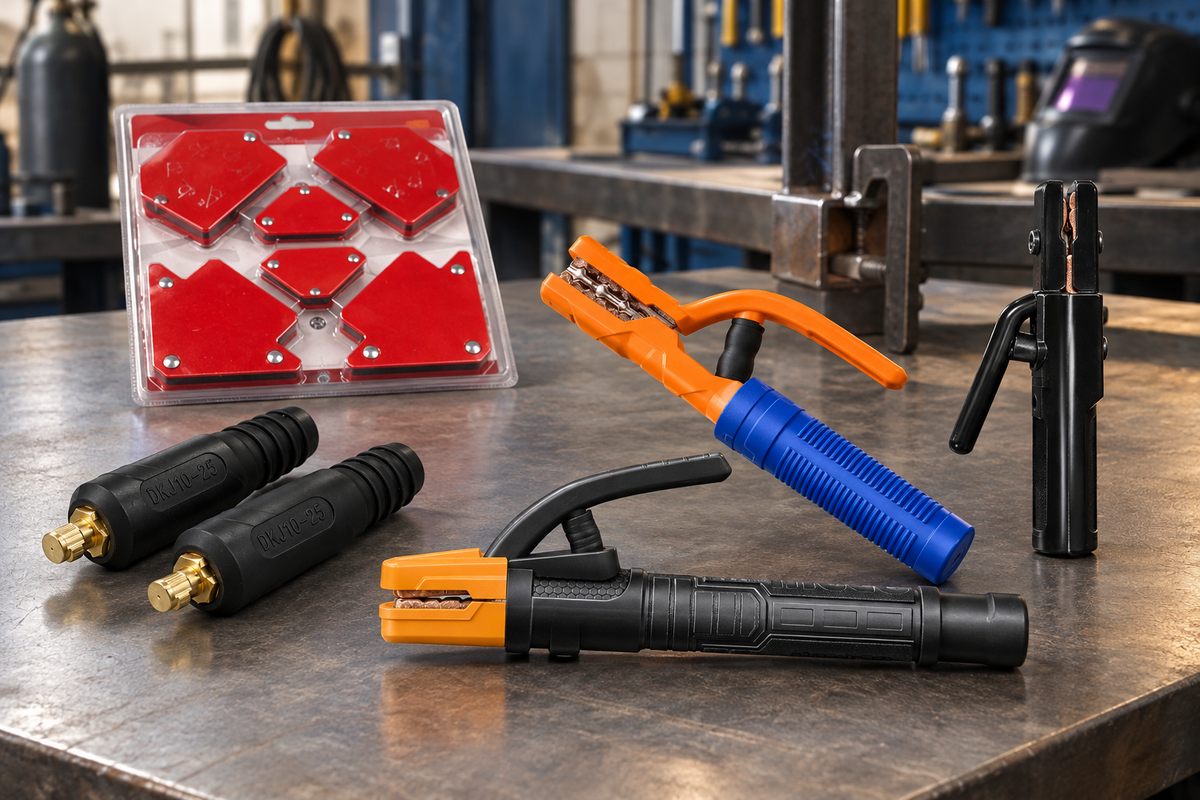 Welding Torches Leads and Workholding editorial collection image