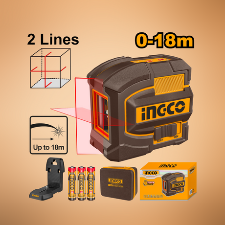 Ingco Self Leveling Line Laser 18m - HLL156503