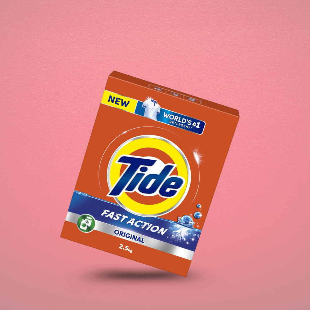 Tide Fast Action Laundry Detergent Powder - 2.5Kg