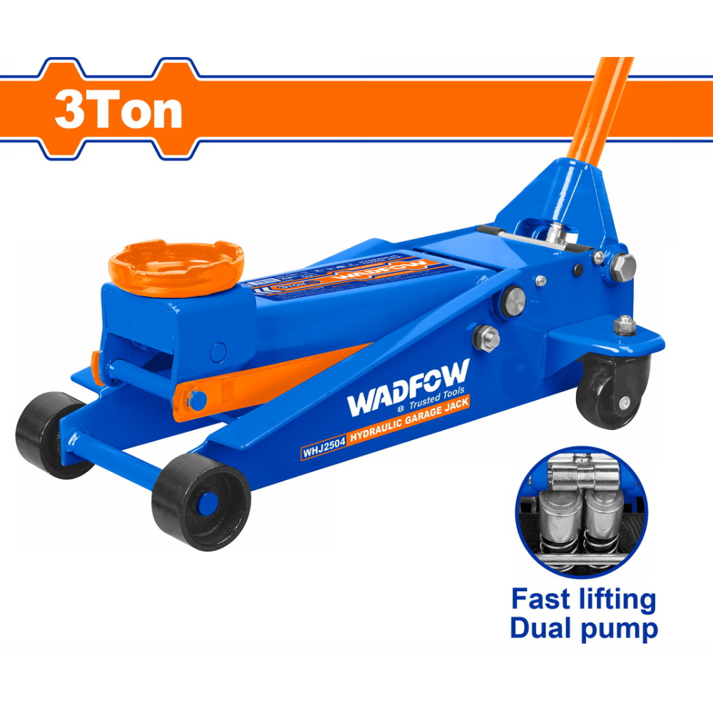 Wadfow Hydraulic Floor Jack 3 Ton - WHJ2504