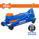 Wadfow Hydraulic Floor Jack 3 Ton - WHJ2504