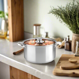 Decakila 5.9L Stainless Steel Casserole - KMEP043M