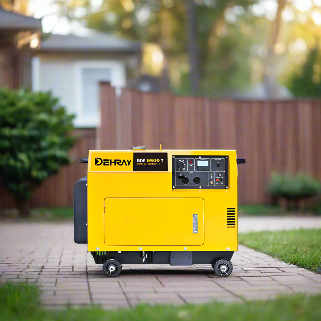 Dehray 5KVA 1 Phase Diesel Generator - RDE6500T