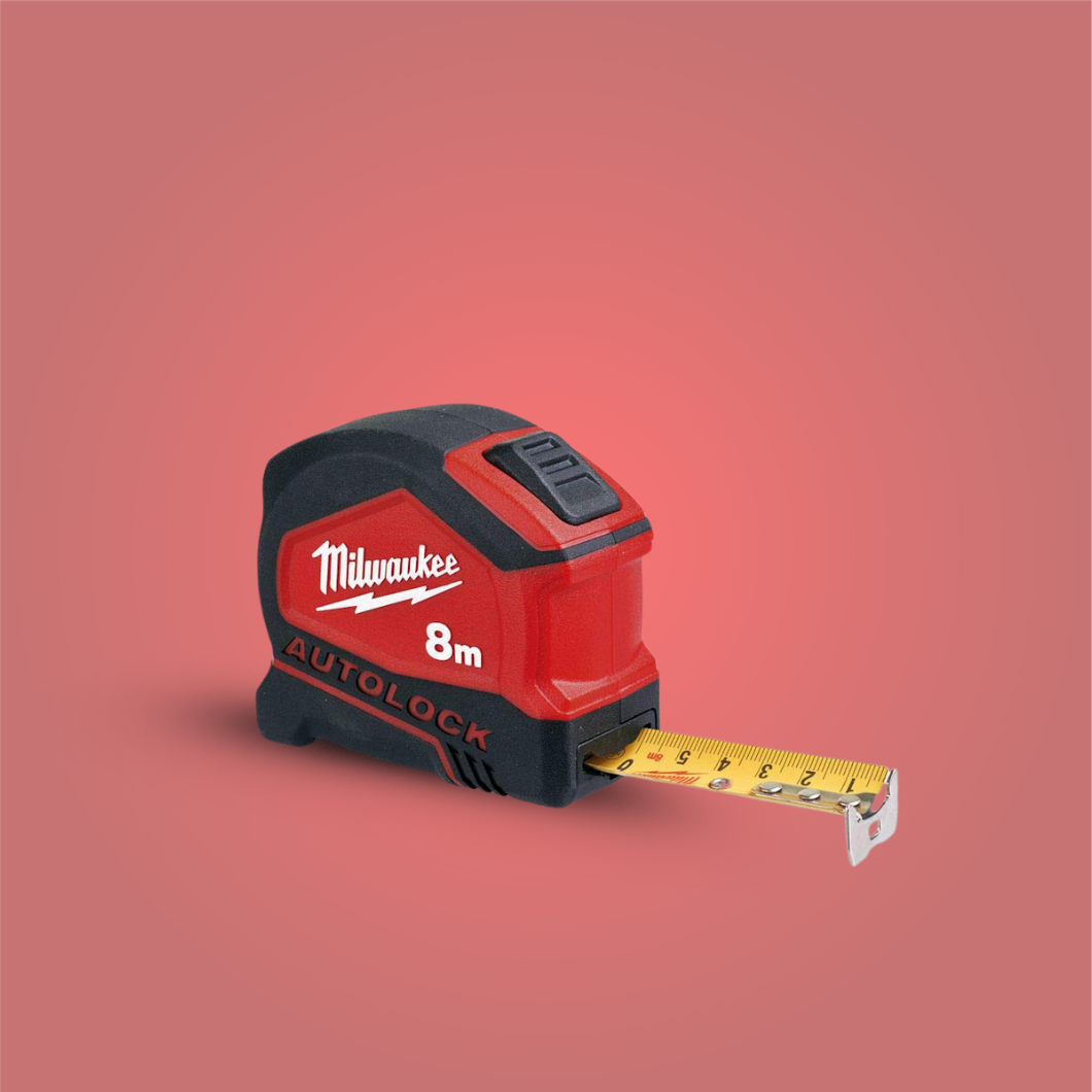 Milwaukee 8m Autolock Tape Measure - 4932464664