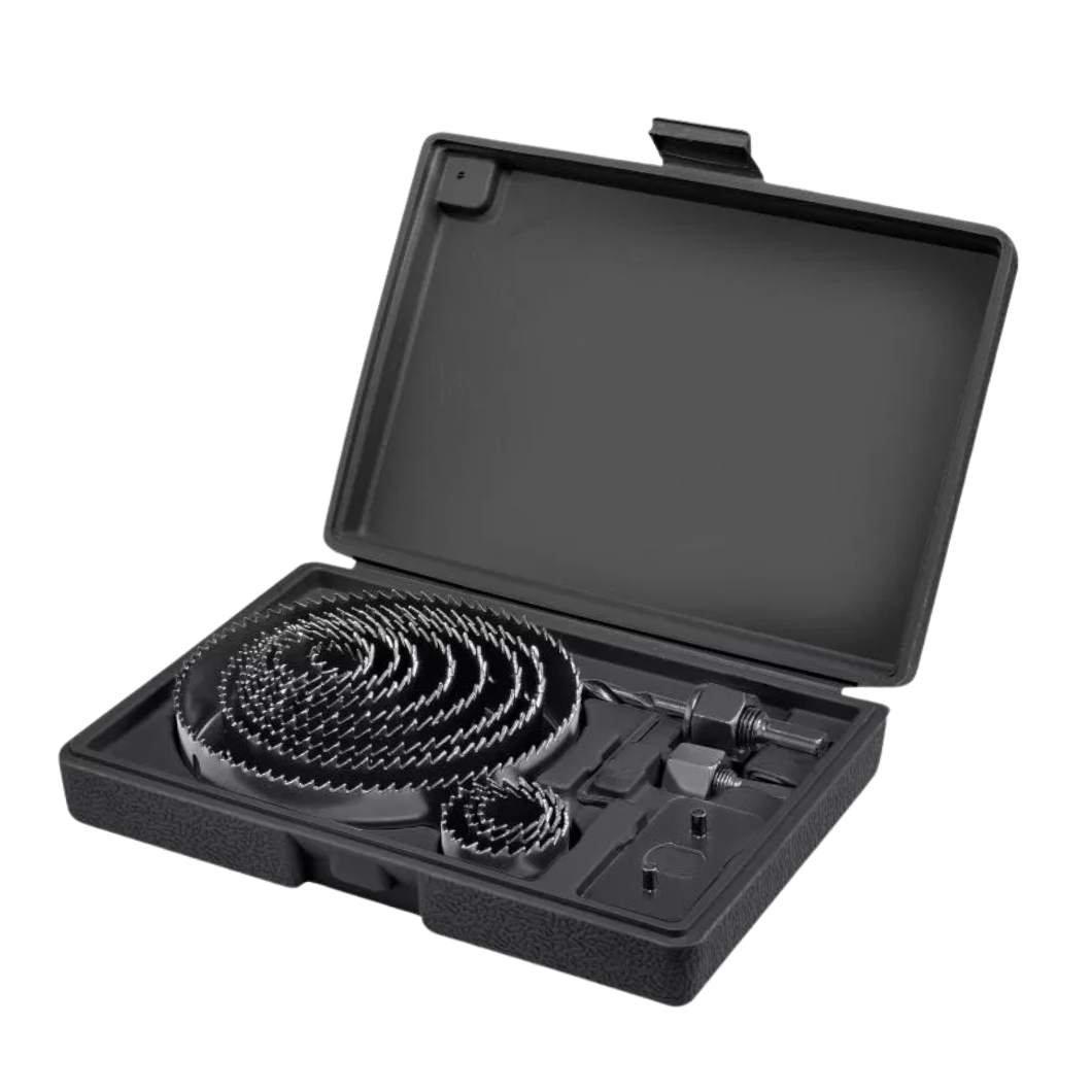 Dyllu 16 Pieces Carbon Steel Hole Saw - DTKJ4416