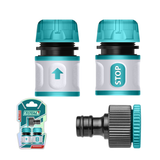 Total 3pcs Hose quick connectors set - THWS030301