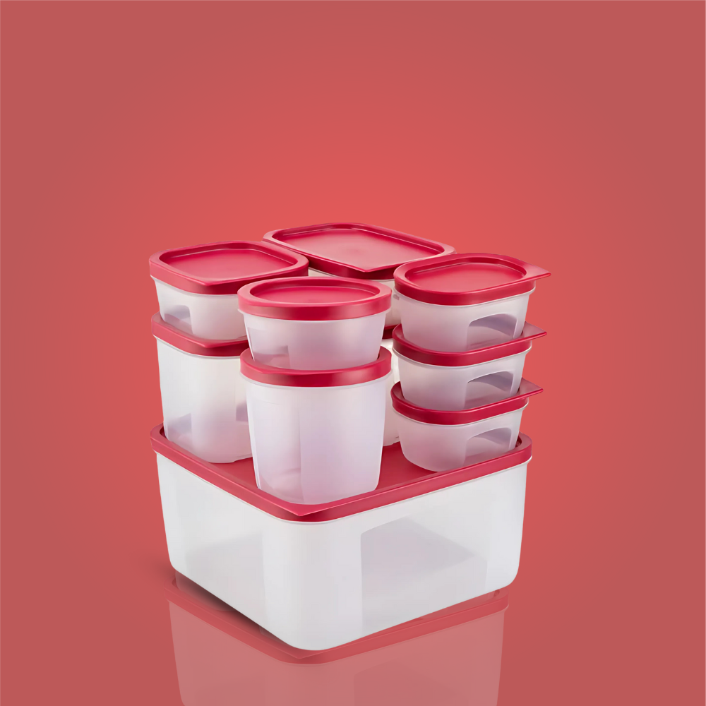 Decakila 10 Pieces Food Storage Container Set - KMTT120R