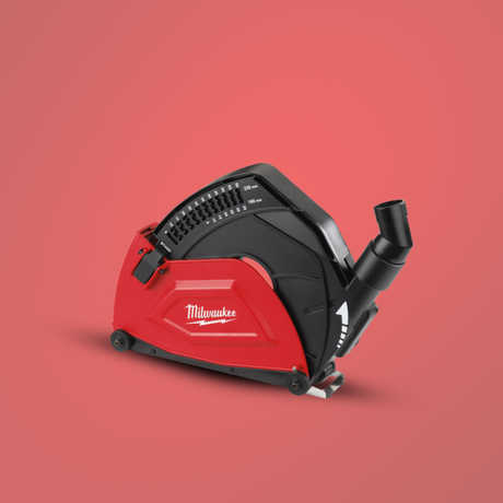 Milwaukee 180-230mm Dust Extraction Cutting Shroud - DEC230