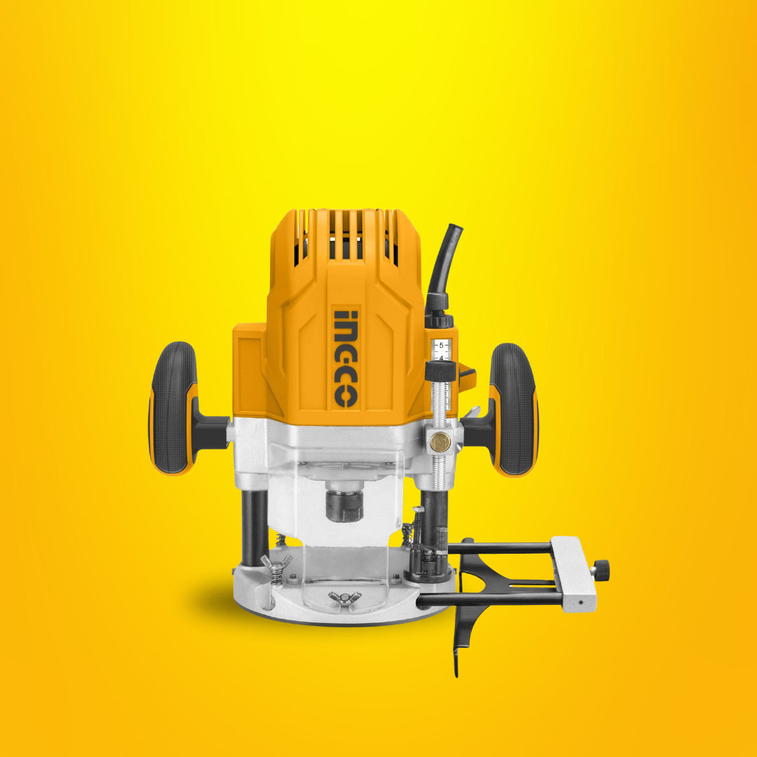 Ingco Electric Router 1600W with Adjustable Plunge Capacity – RT160028