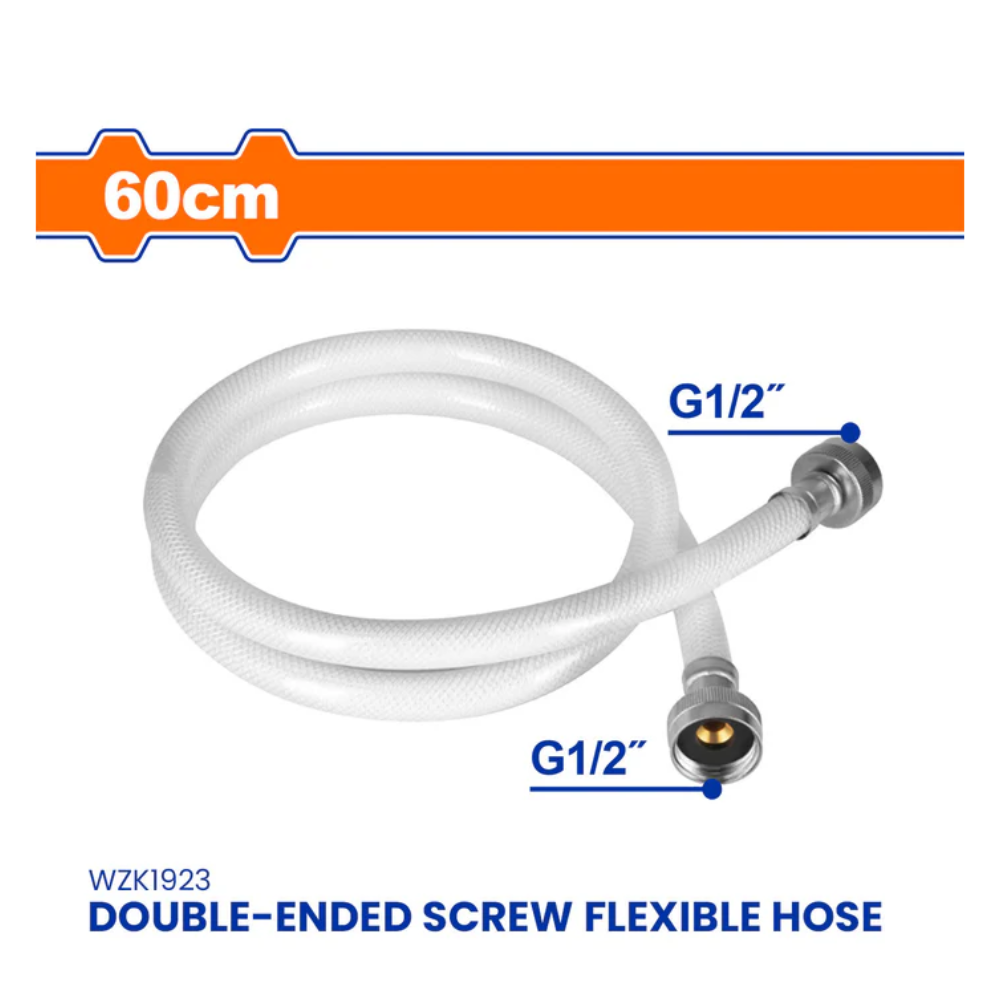 Wadfow 60cm Double-Ended Screw Flexible Hose - WZK1923