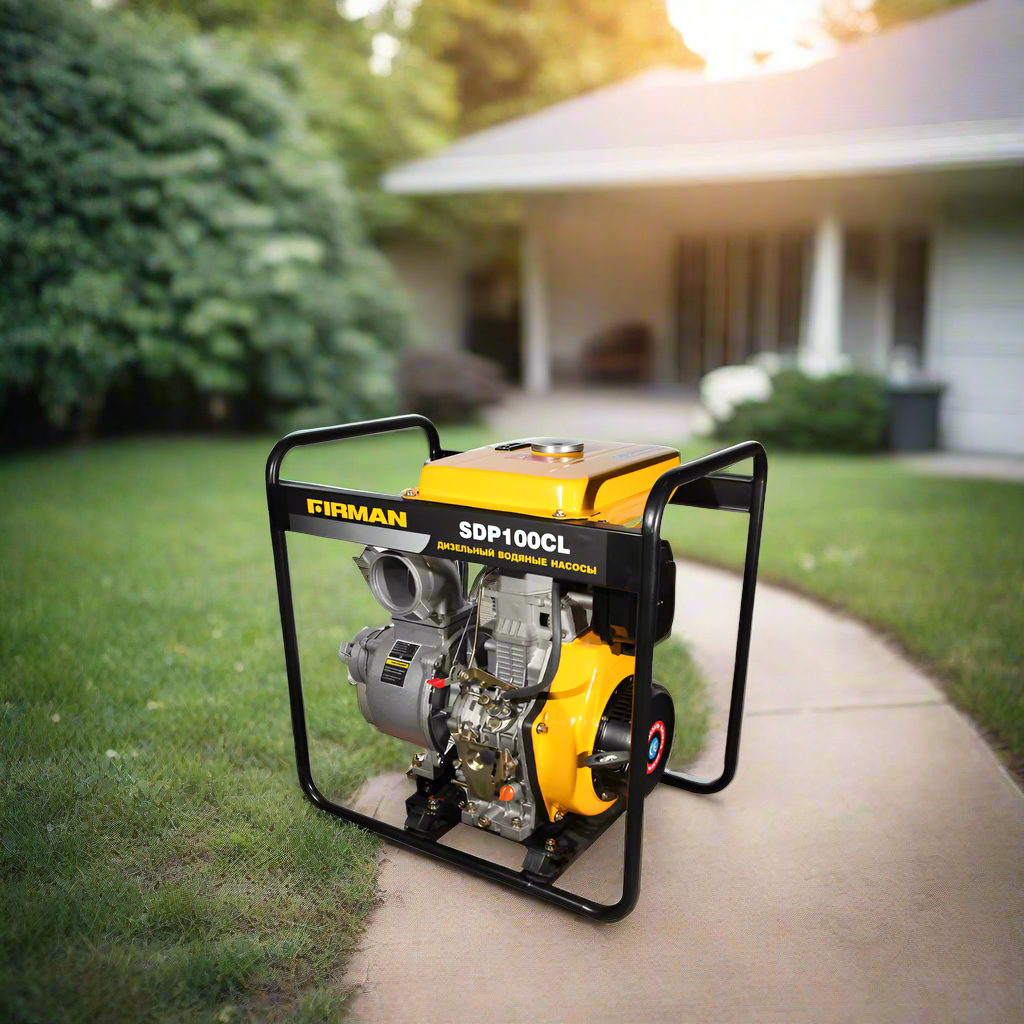 Sumec Firman 4" Diesel Water Pump - SDP100CL