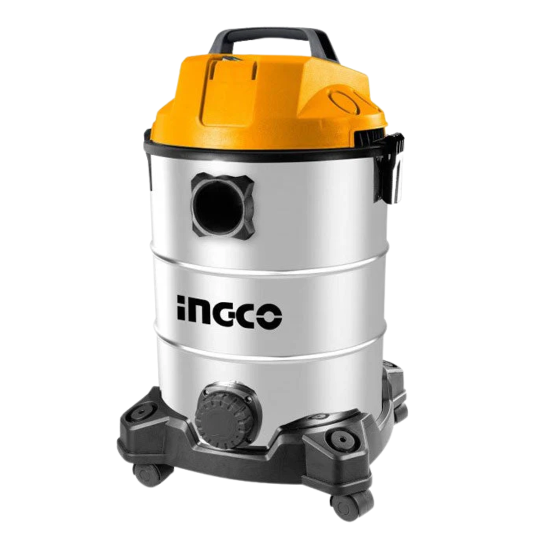 Ingco Wet & Dry Vacuum Cleaner 30 Liters 1300W - VC13301