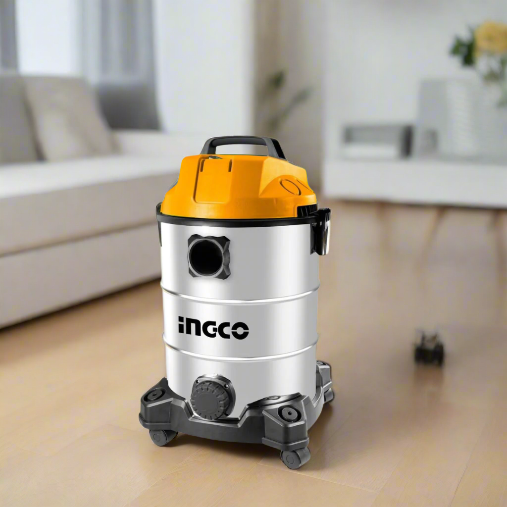 Ingco Wet & Dry Vacuum Cleaner 30 Liters 1300W - VC13301
