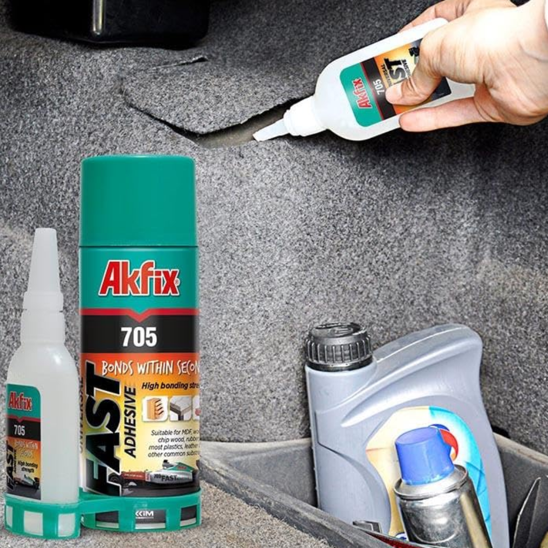 Akfix 2 Components Universal Fast Adhesive - 705MDF