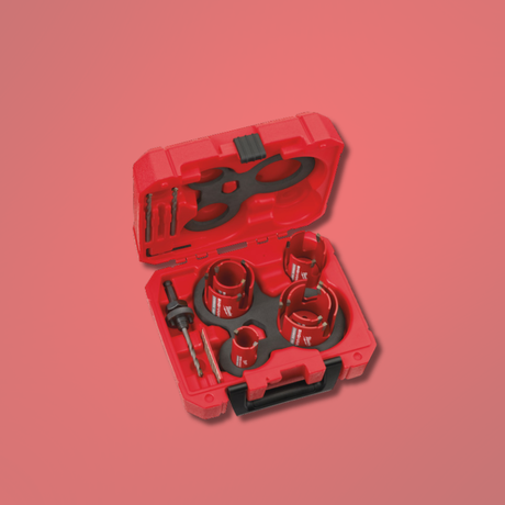 Milwaukee 10 Pieces Holesaw TCT Big Hawg Set - 4932464939