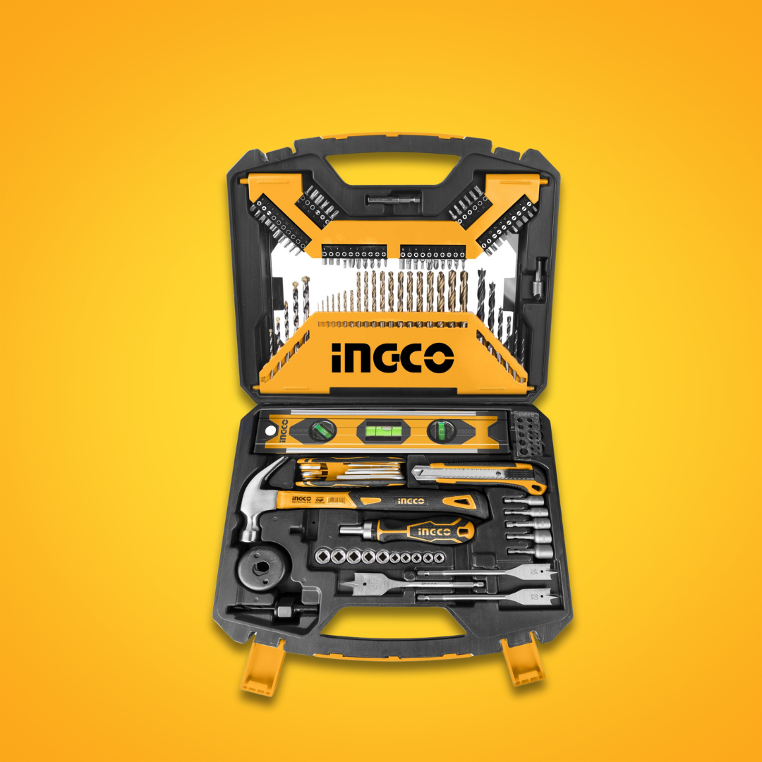 Ingco 120-Piece Drill Bits & Accessories Set  – HKTAC011201