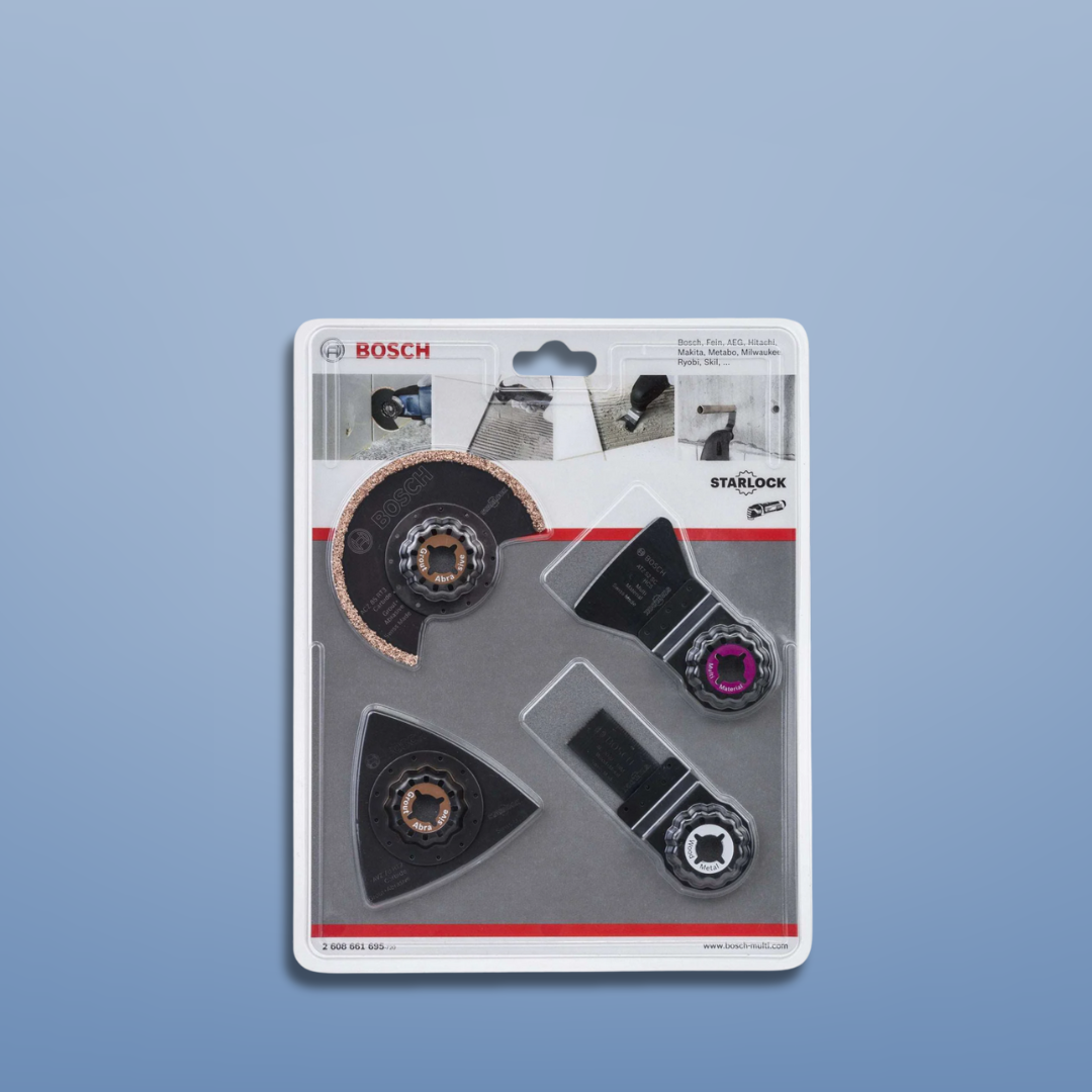 Bosch 4 Pieces Multifunction Set - 2608661695