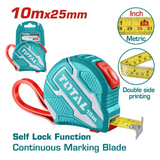 Total Steel Measuring Tape 10m x 25mm - TMT1262101