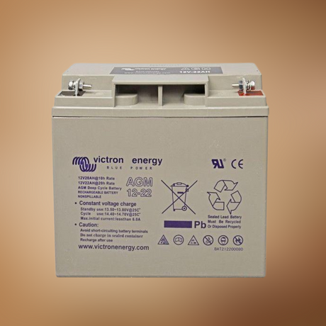 Victron Energy Deep Cycle AGM Battery 12V 22Ah  - BAT212200084