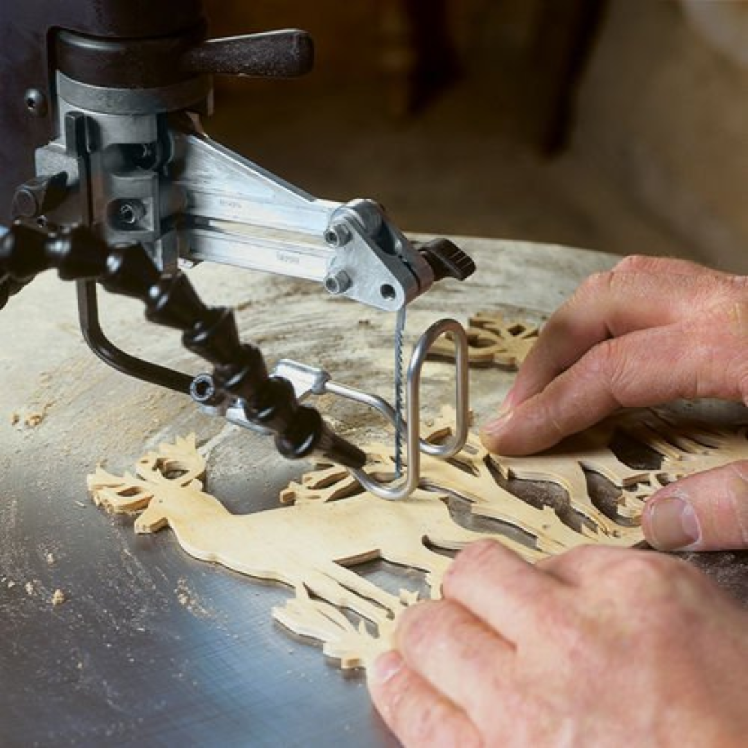 Ingco 8 Pieces Scroll Saw Blade Set - 10, 15, 18, 24 TPI - SSB81